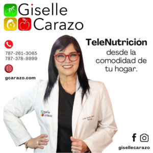 Lcda. Giselle Carazo Nutricionista-Dietista