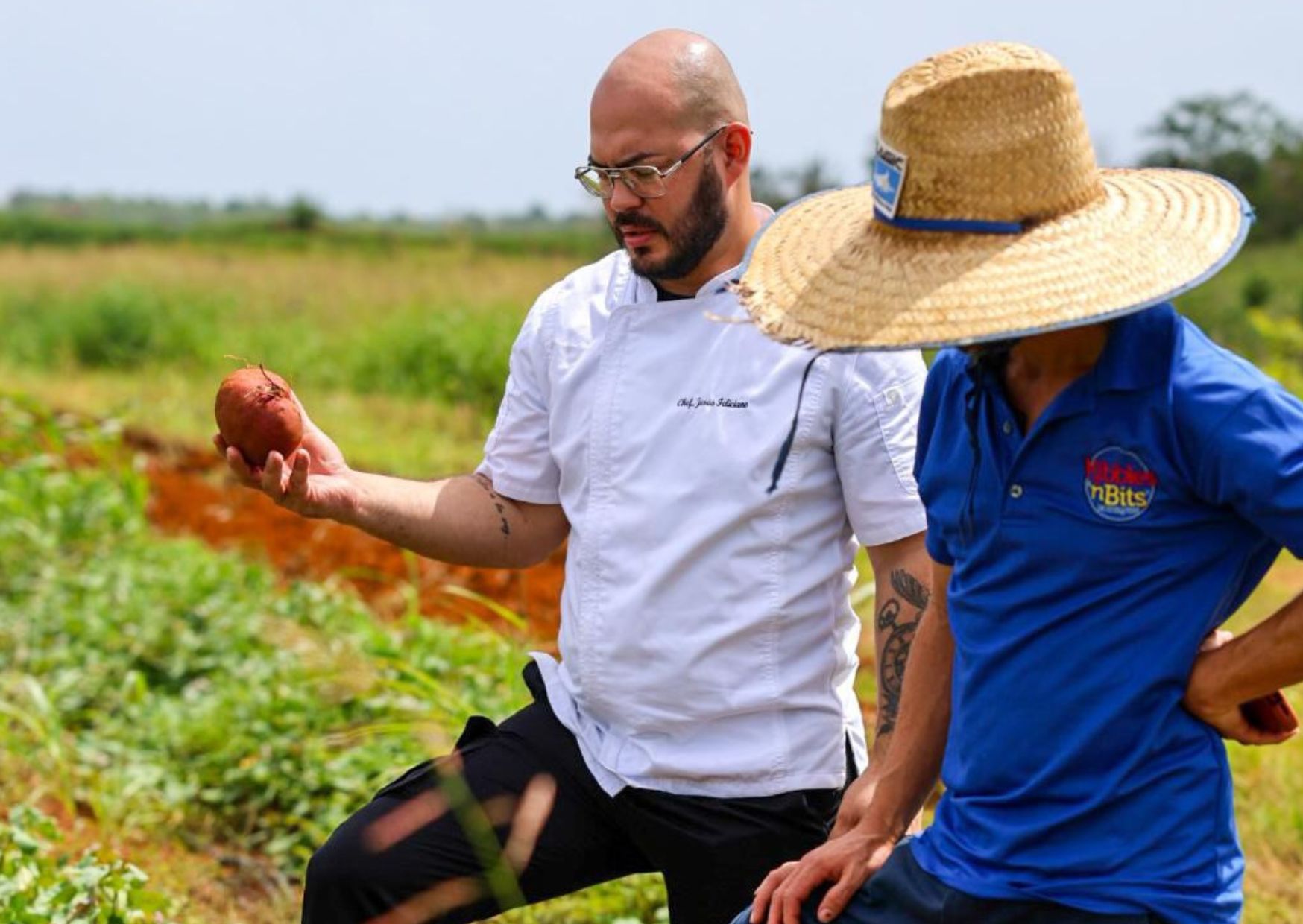Feliciano on the farm