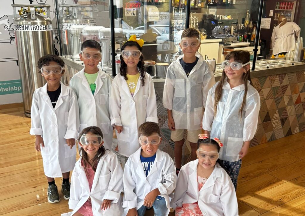 Ice cream lab at Helab